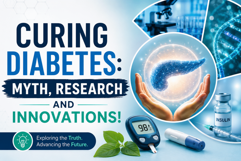 Curing Diabetes Myth, Research and Innovations