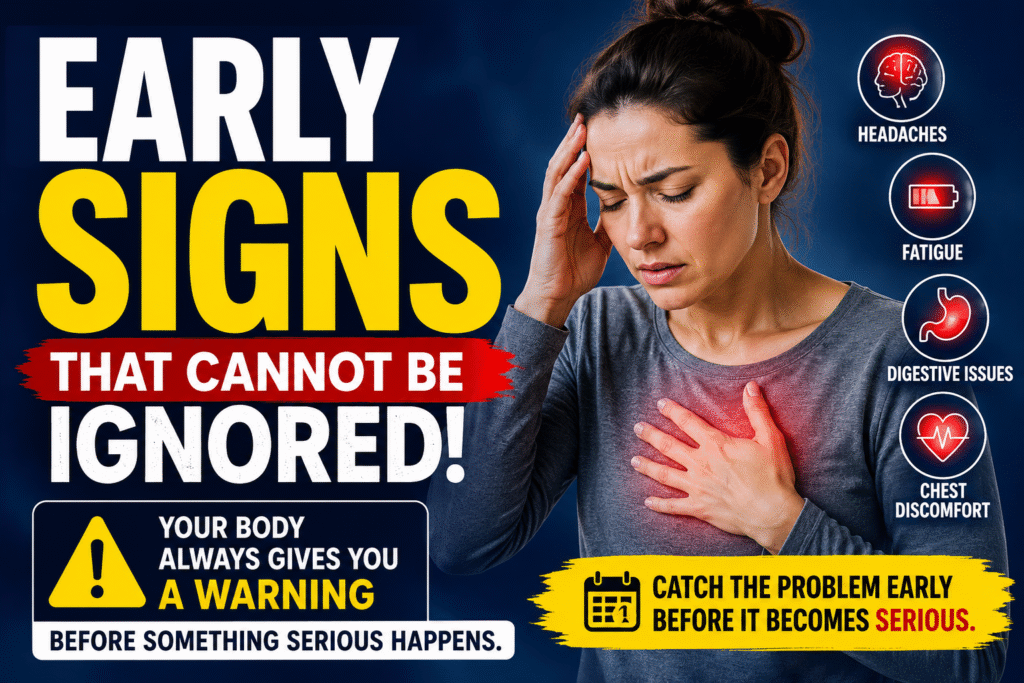Early signs that cannot be ignored!