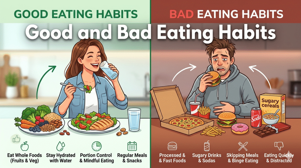 Good and Bad Eating Habits