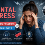 How Mental Stress Raises Blood Pressure and Sugar Levels