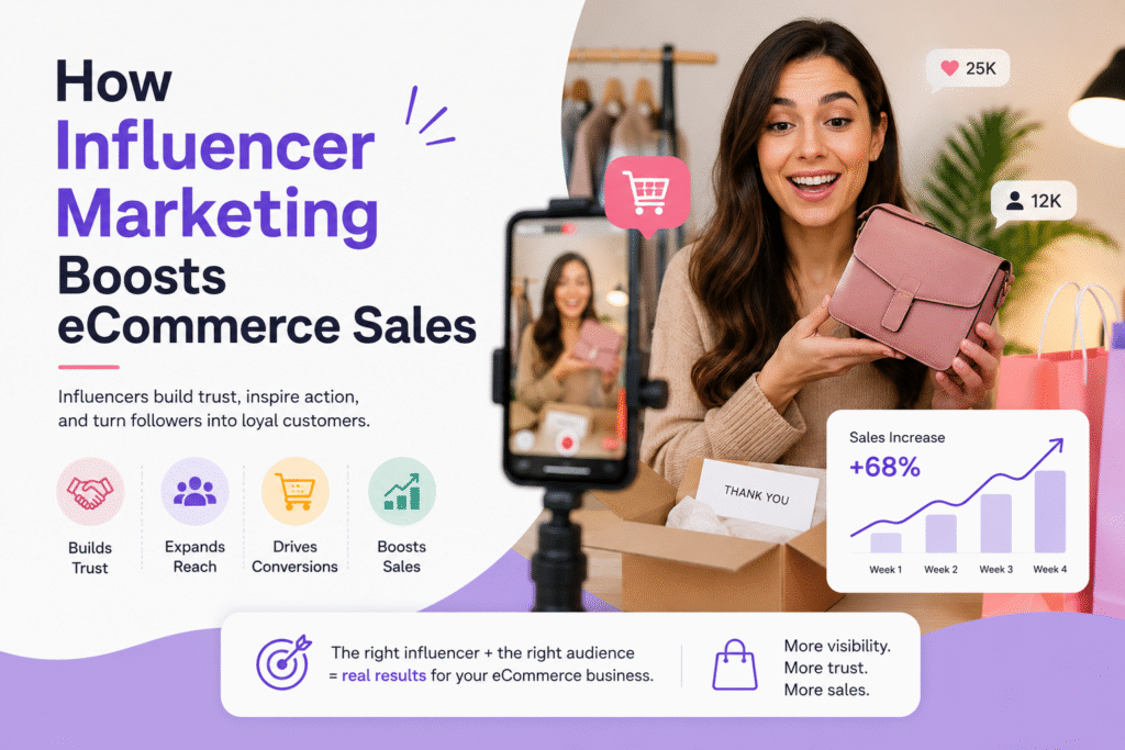 How Influencer Marketing Boosts eCommerce Sales