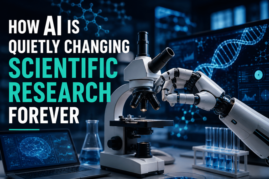 How AI Is Quietly Changing Scientific Research Forever
