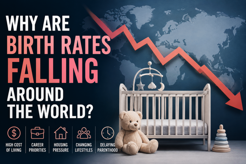 Why Are Birth Rates Falling Around the World?