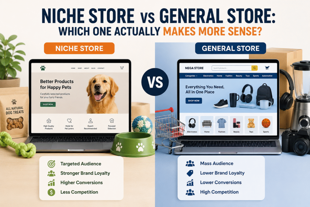 Niche Store vs General Store: Which One Actually Makes More Sense?