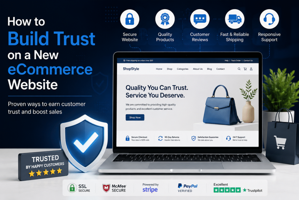 How to Build Trust on a New eCommerce Website