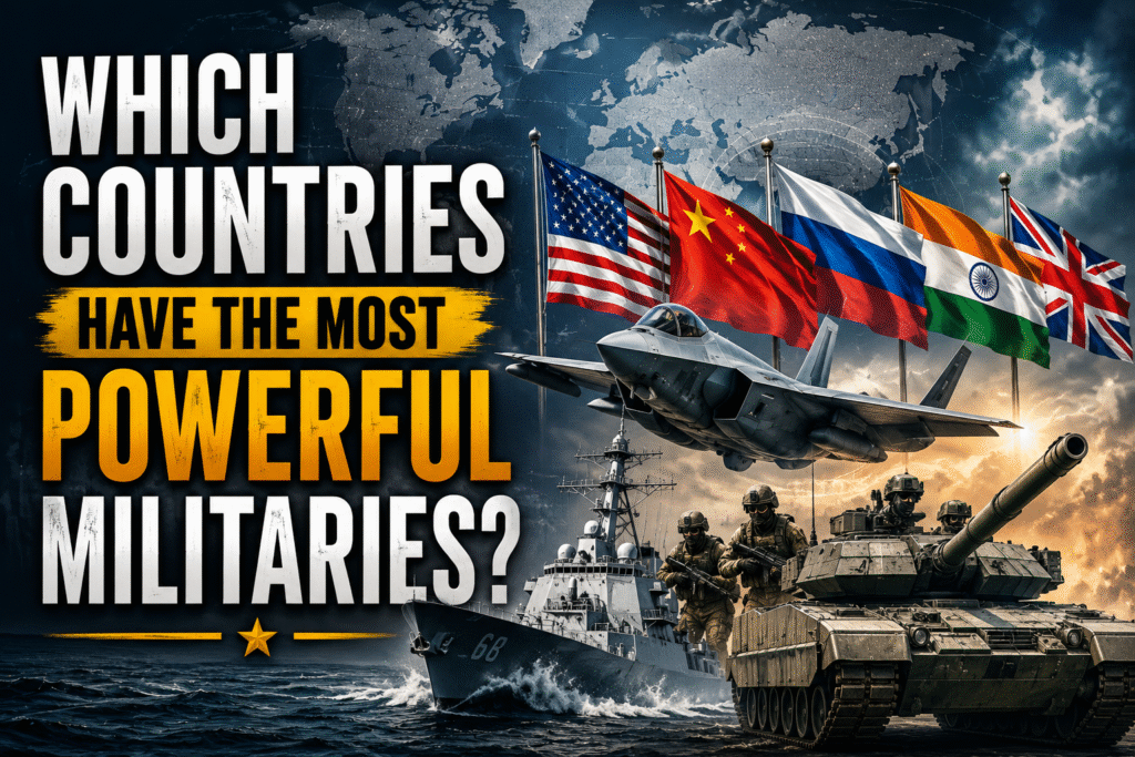 Which Countries Have the Most Powerful Militaries?
